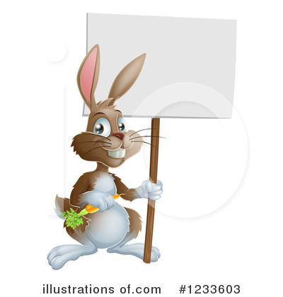 Royalty-Free (RF) Rabbit Clipart Illustration by AtStockIllustration - Stock Sample #1233603