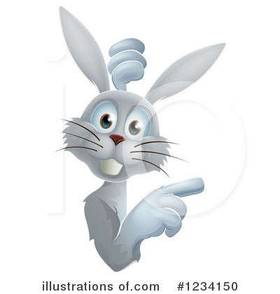 Royalty-Free (RF) Rabbit Clipart Illustration by AtStockIllustration - Stock Sample #1234150