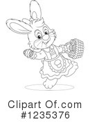 Rabbit Clipart #1235376 by Alex Bannykh