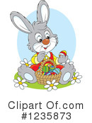 Rabbit Clipart #1235873 by Alex Bannykh