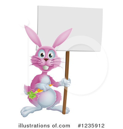 Royalty-Free (RF) Rabbit Clipart Illustration by AtStockIllustration - Stock Sample #1235912