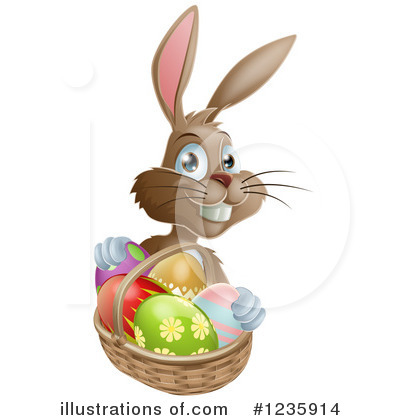 Royalty-Free (RF) Rabbit Clipart Illustration by AtStockIllustration - Stock Sample #1235914