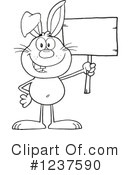 Rabbit Clipart #1237590 by Hit Toon