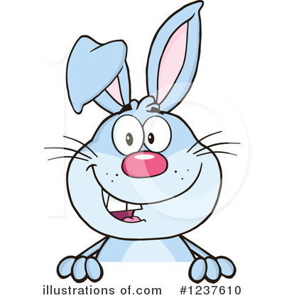Royalty-Free (RF) Rabbit Clipart Illustration by Hit Toon - Stock Sample #1237610