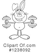 Rabbit Clipart #1238092 by Hit Toon