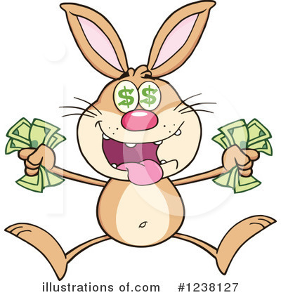 Rabbit Clipart #1238127 by Hit Toon