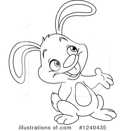 Royalty-Free (RF) Rabbit Clipart Illustration by yayayoyo - Stock Sample #1240435
