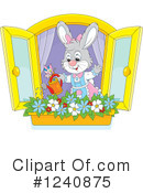 Rabbit Clipart #1240875 by Alex Bannykh