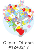 Rabbit Clipart #1243217 by Alex Bannykh