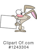 Rabbit Clipart #1243304 by toonaday
