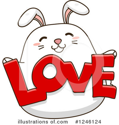 Royalty-Free (RF) Rabbit Clipart Illustration by BNP Design Studio - Stock Sample #1246124