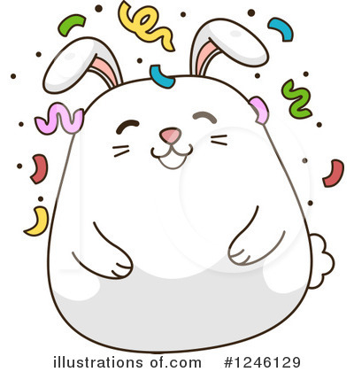 Royalty-Free (RF) Rabbit Clipart Illustration by BNP Design Studio - Stock Sample #1246129