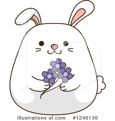 Royalty-Free (RF) Rabbit Clipart Illustration by BNP Design Studio - Stock Sample #1246130