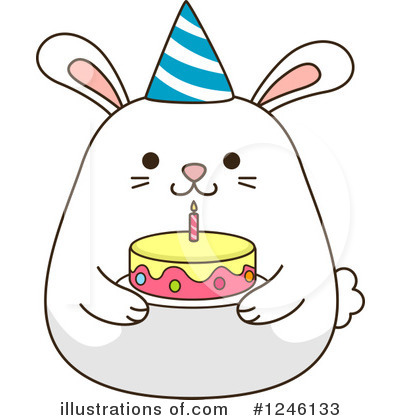 Royalty-Free (RF) Rabbit Clipart Illustration by BNP Design Studio - Stock Sample #1246133