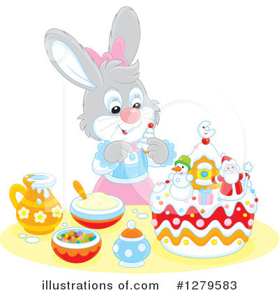 Royalty-Free (RF) Rabbit Clipart Illustration by Alex Bannykh - Stock Sample #1279583