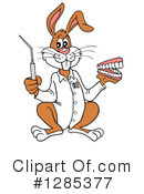 Rabbit Clipart #1285377 by LaffToon