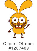 Rabbit Clipart #1287489 by Zooco