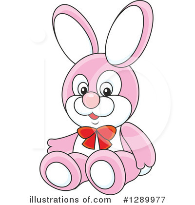 Royalty-Free (RF) Rabbit Clipart Illustration by Alex Bannykh - Stock Sample #1289977