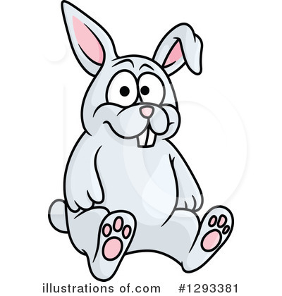 Easter Bunny Clipart #1293381 by Vector Tradition SM
