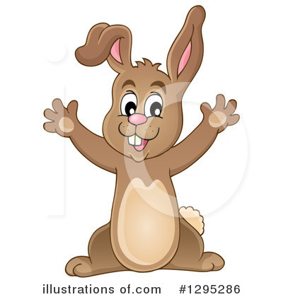 Easter Bunny Clipart #1295286 by visekart