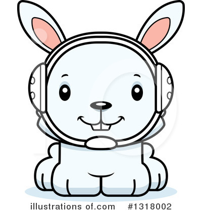 Royalty-Free (RF) Rabbit Clipart Illustration by Cory Thoman - Stock Sample #1318002