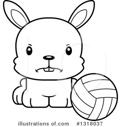 Royalty-Free (RF) Rabbit Clipart Illustration by Cory Thoman - Stock Sample #1318037