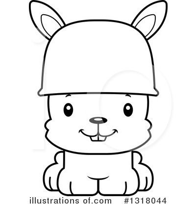 Royalty-Free (RF) Rabbit Clipart Illustration by Cory Thoman - Stock Sample #1318044