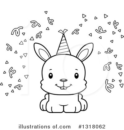 Royalty-Free (RF) Rabbit Clipart Illustration by Cory Thoman - Stock Sample #1318062