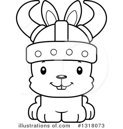 Royalty-Free (RF) Rabbit Clipart Illustration by Cory Thoman - Stock Sample #1318073
