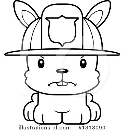 Royalty-Free (RF) Rabbit Clipart Illustration by Cory Thoman - Stock Sample #1318090