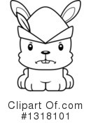 Rabbit Clipart #1318101 by Cory Thoman