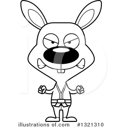 Royalty-Free (RF) Rabbit Clipart Illustration by Cory Thoman - Stock Sample #1321310