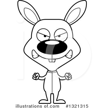 Royalty-Free (RF) Rabbit Clipart Illustration by Cory Thoman - Stock Sample #1321315