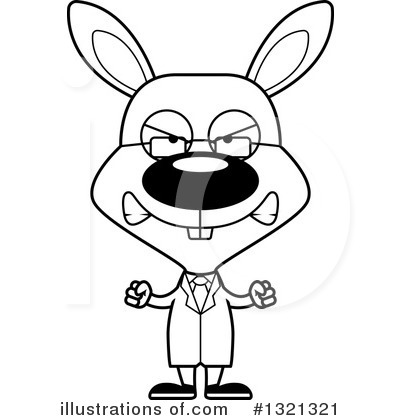 Royalty-Free (RF) Rabbit Clipart Illustration by Cory Thoman - Stock Sample #1321321
