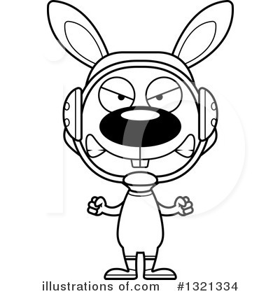 Royalty-Free (RF) Rabbit Clipart Illustration by Cory Thoman - Stock Sample #1321334