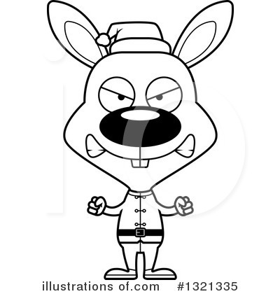 Royalty-Free (RF) Rabbit Clipart Illustration by Cory Thoman - Stock Sample #1321335