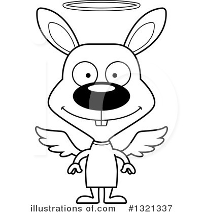 Royalty-Free (RF) Rabbit Clipart Illustration by Cory Thoman - Stock Sample #1321337