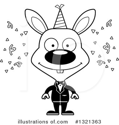 Royalty-Free (RF) Rabbit Clipart Illustration by Cory Thoman - Stock Sample #1321363