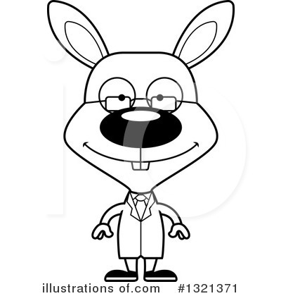 Royalty-Free (RF) Rabbit Clipart Illustration by Cory Thoman - Stock Sample #1321371