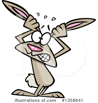Rabbit Clipart #1358641 by toonaday