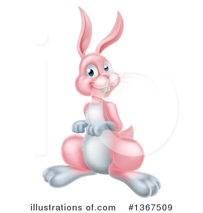 Royalty-Free (RF) Rabbit Clipart Illustration by AtStockIllustration - Stock Sample #1367509