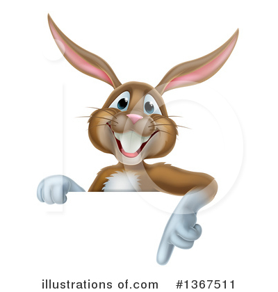Royalty-Free (RF) Rabbit Clipart Illustration by AtStockIllustration - Stock Sample #1367511