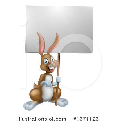Royalty-Free (RF) Rabbit Clipart Illustration by AtStockIllustration - Stock Sample #1371123