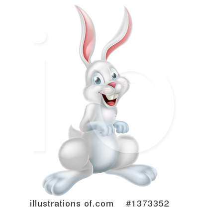 Easter Bunny Clipart #1373352 by AtStockIllustration