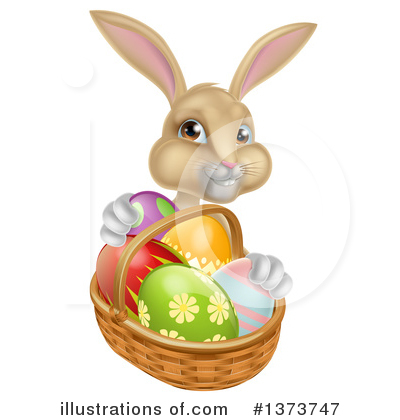 Royalty-Free (RF) Rabbit Clipart Illustration by AtStockIllustration - Stock Sample #1373747