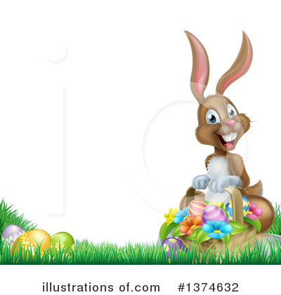 Royalty-Free (RF) Rabbit Clipart Illustration by AtStockIllustration - Stock Sample #1374632