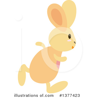 Royalty-Free (RF) Rabbit Clipart Illustration by Cherie Reve - Stock Sample #1377423