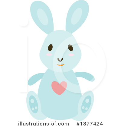 Royalty-Free (RF) Rabbit Clipart Illustration by Cherie Reve - Stock Sample #1377424