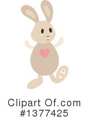 Rabbit Clipart #1377425 by Cherie Reve