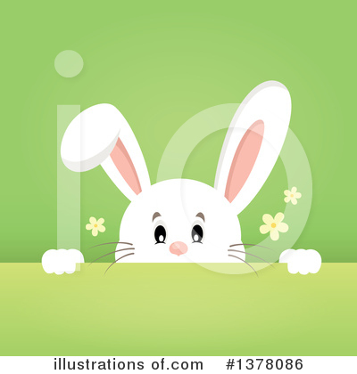 Easter Bunny Clipart #1378086 by visekart